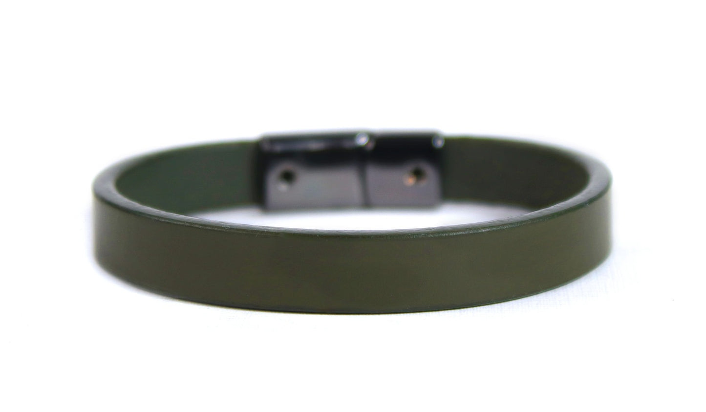 The Qarax Leather Bracelet