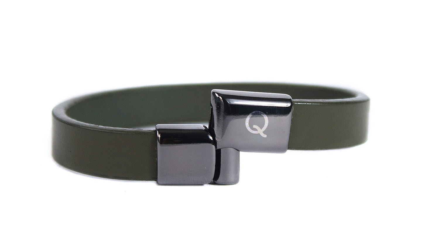 The Qarax Leather Bracelet